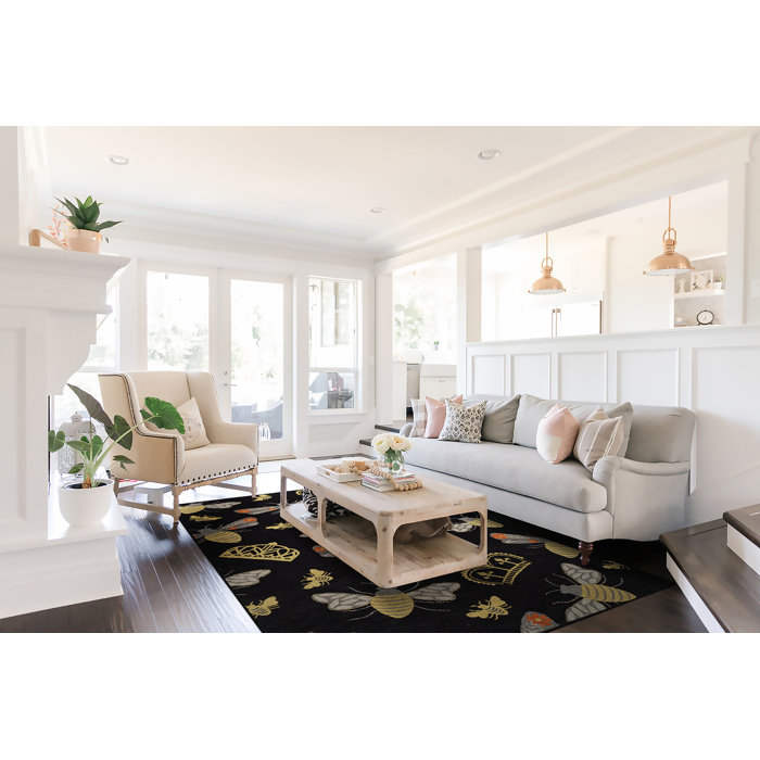 Kaleen Critter Comforts Handmade Performance Black Rug Wayfair